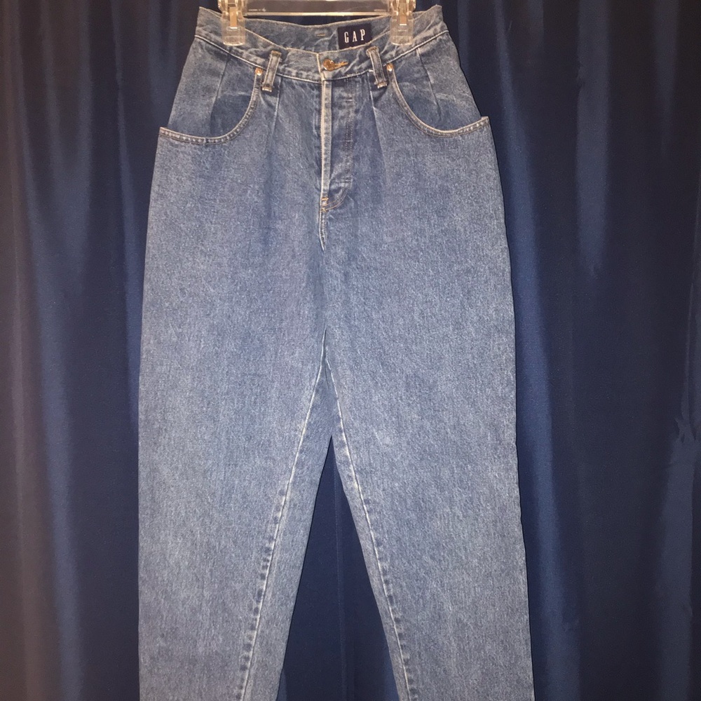 Vintage 90s Gap Button-Fly, High Waisted Mom Jeans